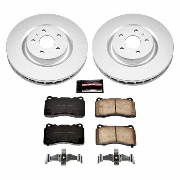 Power Stop 12-13 Buick Regal Front Z17 Evolution Geomet Coated Brake Kit - CRK2948