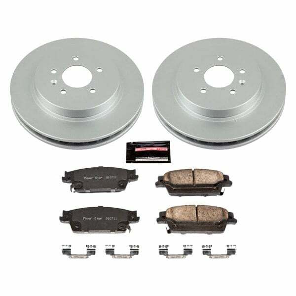 Power Stop 06-07 Cadillac CTS Rear Z17 Evolution Geomet Coated Brake Kit - CRK2958