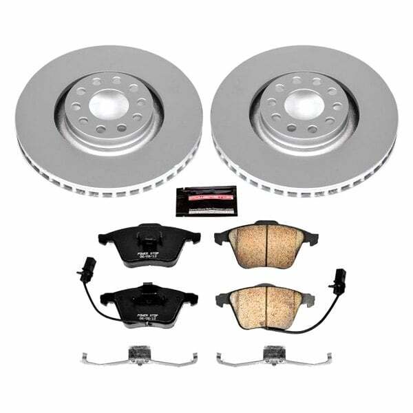 Power Stop 05-09 Audi A4 Front Z23 Evolution Sport Coated Brake Kit - CRK2990