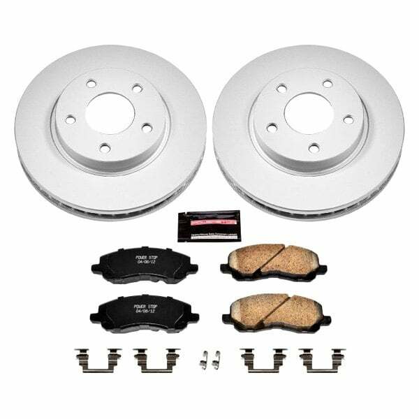 Power Stop 07-12 Dodge Caliber Front Z17 Evolution Geomet Coated Brake Kit - CRK2992