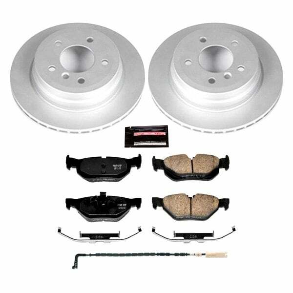 Power Stop 2006 BMW 325xi Rear Z23 Evolution Sport Coated Brake Kit - CRK3001