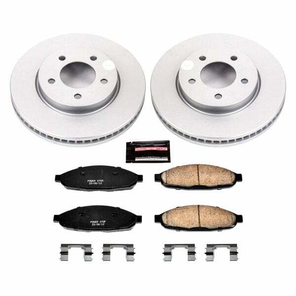Power Stop 04-08 Chrysler Pacifica Front Z17 Evolution Geomet Coated Brake Kit - CRK3009