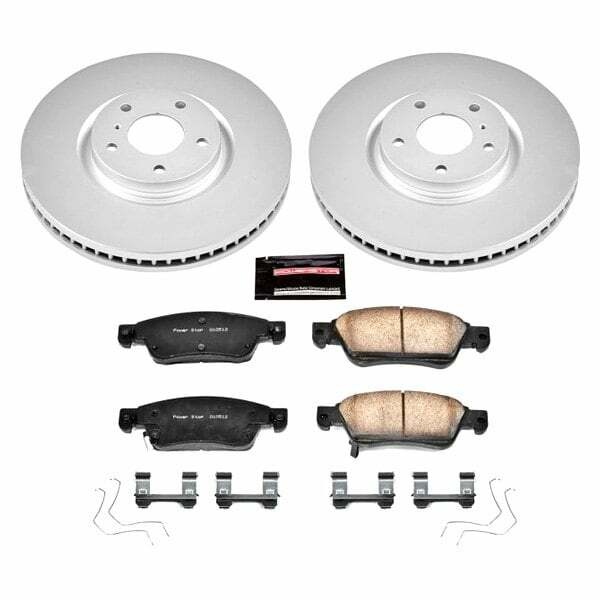 Power Stop 07-08 Infiniti G35 Front Z17 Evolution Geomet Coated Brake Kit - CRK3022