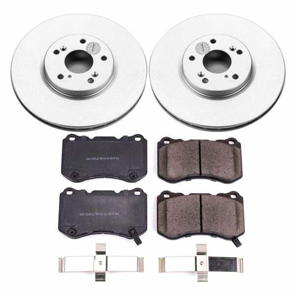 Power Stop 04-08 Acura TL Front Z17 Evolution Geomet Coated Brake Kit - CRK3029