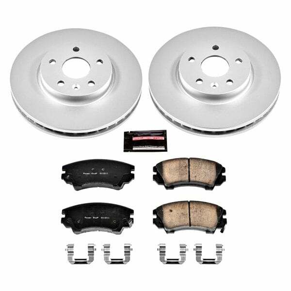 Power Stop 2017 Buick Regal Front Z17 Evolution Geomet Coated Brake Kit - CRK3031