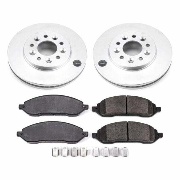 Power Stop 04-07 Ford Freestar Front Z17 Evolution Geomet Coated Brake Kit - CRK3051