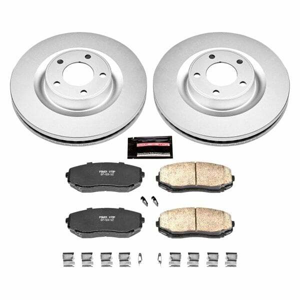 Power Stop 07-15 Ford Edge Front Z17 Evolution Geomet Coated Brake Kit - CRK3057