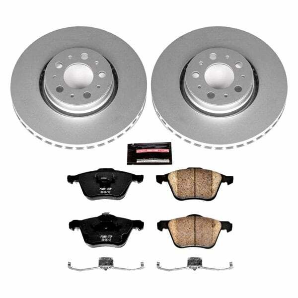 Power Stop 08-09 Volvo S60 Front Z23 Evolution Sport Coated Brake Kit - CRK3063