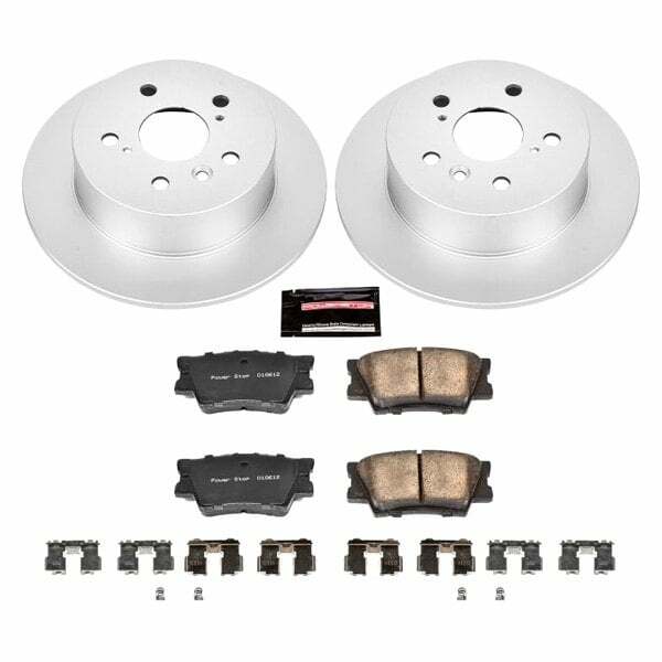 Power Stop 07-12 Lexus ES350 Rear Z17 Evolution Geomet Coated Brake Kit - CRK3068