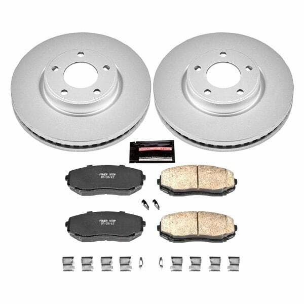 Power Stop 07-09 Ford Edge Front Z17 Evolution Geomet Coated Brake Kit - CRK3071