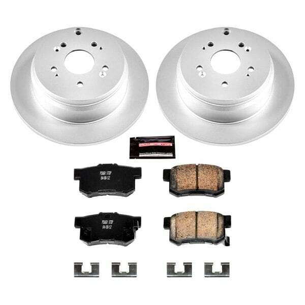 Power Stop 07-09 Acura RDX Rear Z17 Evolution Geomet Coated Brake Kit - CRK3098