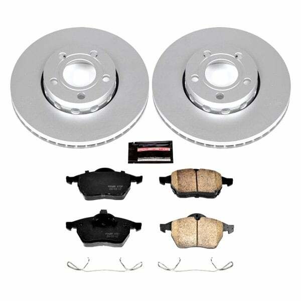 Power Stop 96-98 Audi A4 Front Z23 Evolution Sport Coated Brake Kit - CRK3103