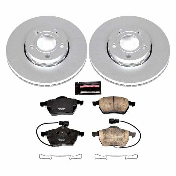 Power Stop 95-97 Audi A6 Front Z23 Evolution Sport Coated Brake Kit - CRK3104