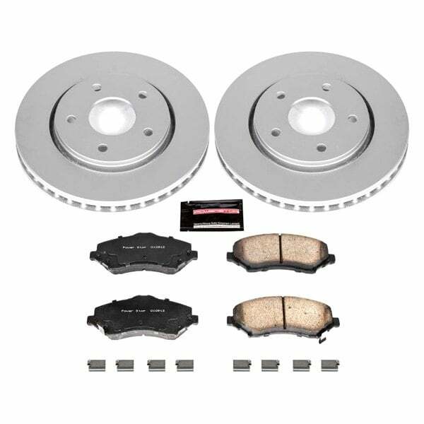 Power Stop 08-16 Chrysler Town & Country Front Z17 Evolution Geomet Coated Brake Kit - CRK3118