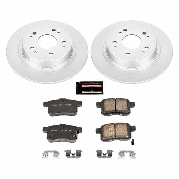 Power Stop 09-10 Acura TSX Rear Z17 Evolution Geomet Coated Brake Kit - CRK3127