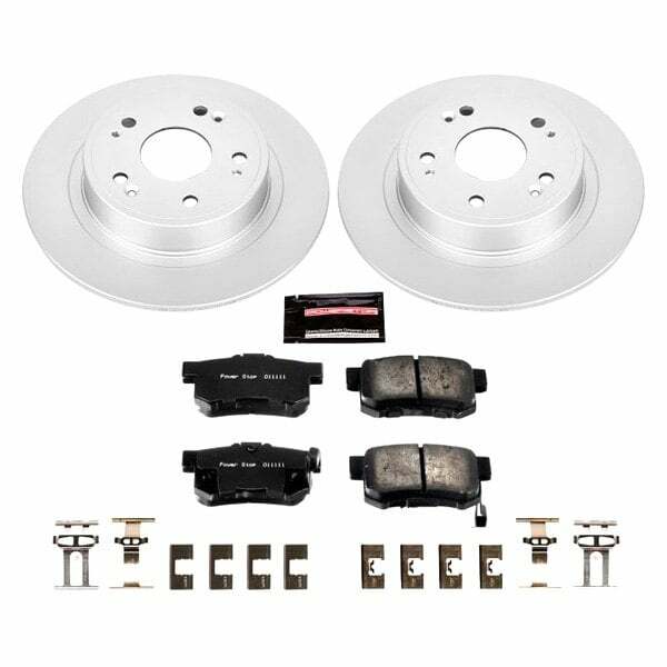 Power Stop 16-18 Acura ILX Rear Z17 Evolution Geomet Coated Brake Kit - CRK3128
