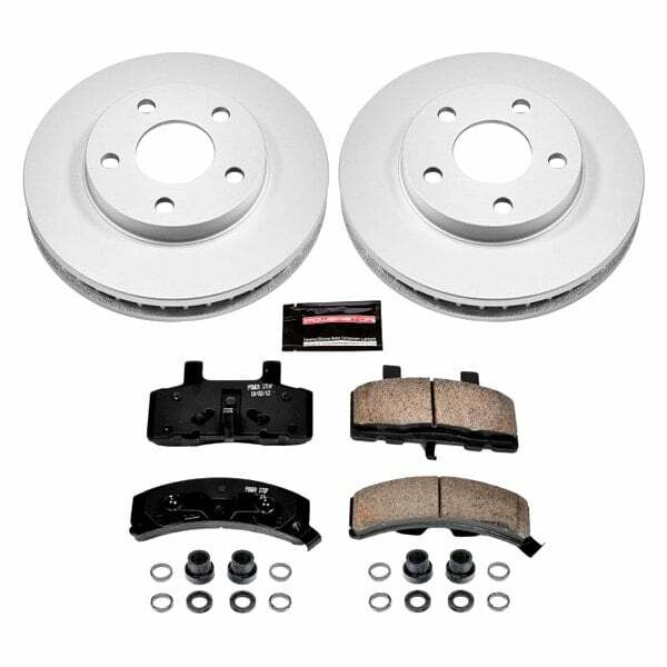 Power Stop 91-93 Cadillac Commercial Chassis Front Z17 Evolution Geomet Coated Brake Kit - CRK3132