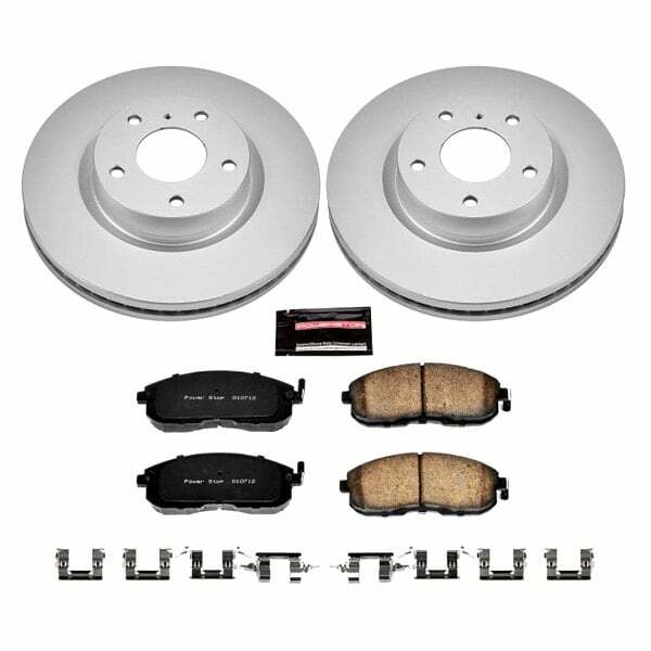 Power Stop 03-05 Infiniti G35 Front Z17 Evolution Geomet Coated Brake Kit - CRK3140