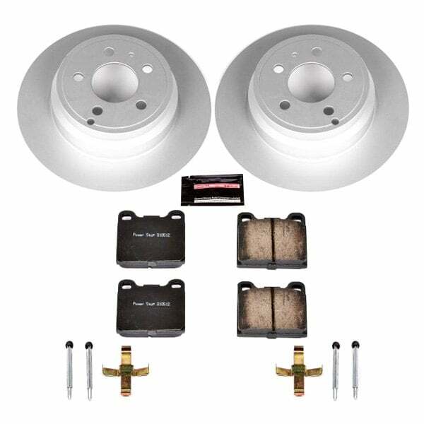 Power Stop 94-97 Volvo 850 Rear Z23 Evolution Sport Coated Brake Kit - CRK3145