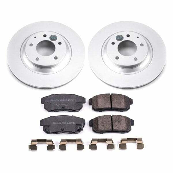 Power Stop 04-11 Mazda RX-8 Rear Z17 Evolution Geomet Coated Brake Kit - CRK3146