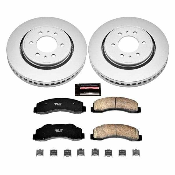 Power Stop 10-18 Ford Expedition Front Z17 Evolution Geomet Coated Brake Kit - CRK3167
