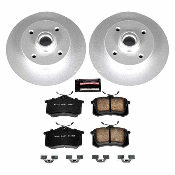 Power Stop 90-92 Volkswagen Corrado Rear Z23 Evolution Sport Coated Brake Kit - CRK370