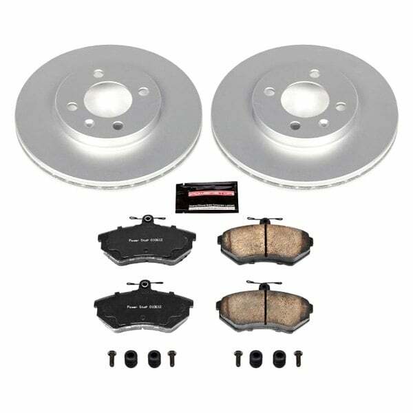 Power Stop 95-02 Volkswagen Cabrio Front Z23 Evolution Sport Coated Brake Kit - CRK374