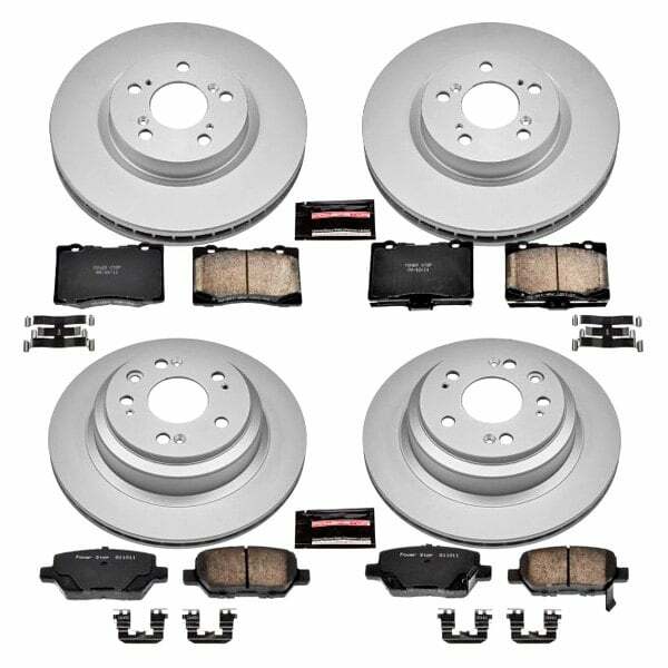 Power Stop 05-12 Acura RL Front & Rear Z17 Evolution Geomet Coated Brake Kit - CRK4045