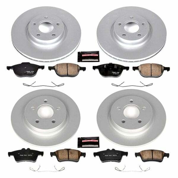 Power Stop 08-13 Volvo C30 Front & Rear Z23 Evolution Sport Coated Brake Kit - CRK4051