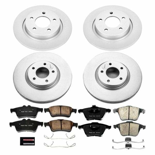 Power Stop 07-13 Mazda 3 Front & Rear Z17 Evolution Geomet Coated Brake Kit - CRK4056