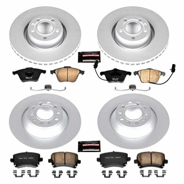 Power Stop 05-11 Audi A6 Front & Rear Z23 Evolution Sport Coated Brake Kit - CRK4066
