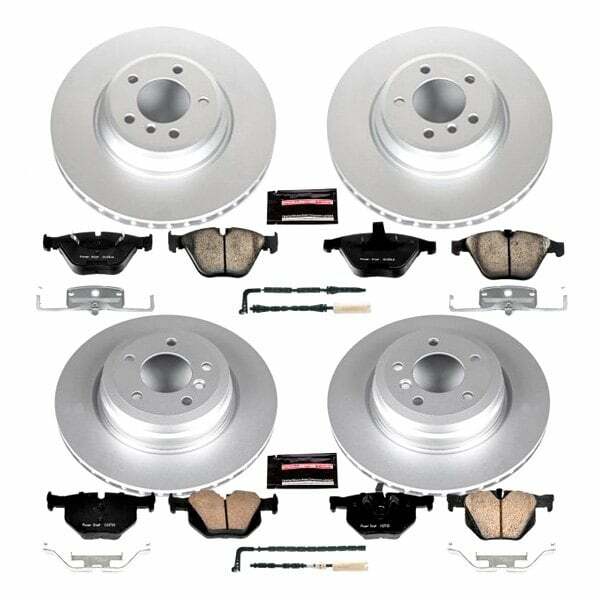 Power Stop 2009 BMW 335d Front & Rear Z23 Evolution Sport Coated Brake Kit - CRK4094