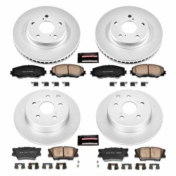 Power Stop 10-12 Lexus HS250h Front & Rear Z17 Evolution Geomet Coated Brake Kit - CRK4100
