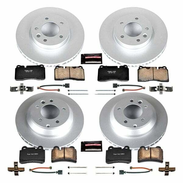 Power Stop 2006 Volkswagen Touareg Front & Rear Z23 Evolution Sport Coated Brake Kit - CRK4108