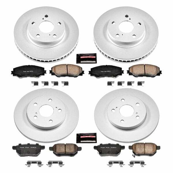 Power Stop 08-15 Scion xB Front & Rear Z17 Evolution Geomet Coated Brake Kit - CRK4141