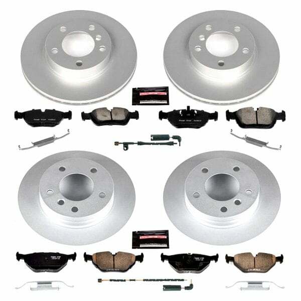 Power Stop 03-05 BMW Z4 Front & Rear Z23 Evolution Sport Coated Brake Kit - CRK4371