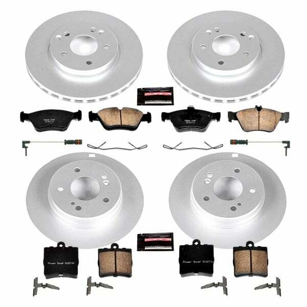 Power Stop 99-00 Mercedes-Benz C230 Front & Rear Z23 Evolution Sport Coated Brake Kit - CRK4417