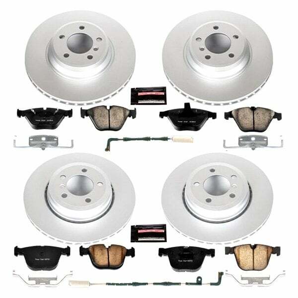 Power Stop 06-08 BMW 750i Front & Rear Z23 Evolution Sport Coated Brake Kit - CRK4479