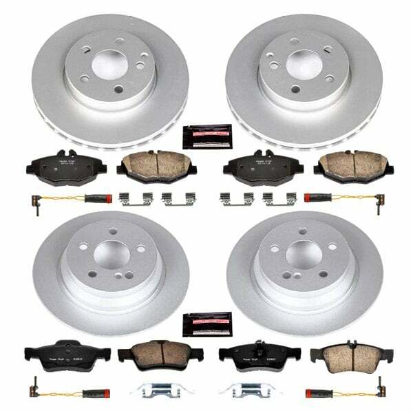 Power Stop 2006 Mercedes-Benz E320 Front & Rear Z23 Evolution Sport Coated Brake Kit - CRK4515