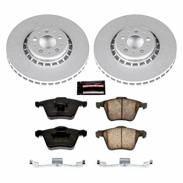 Power Stop 03-14 Volvo XC90 Front Z23 Evolution Sport Coated Brake Kit - CRK4552