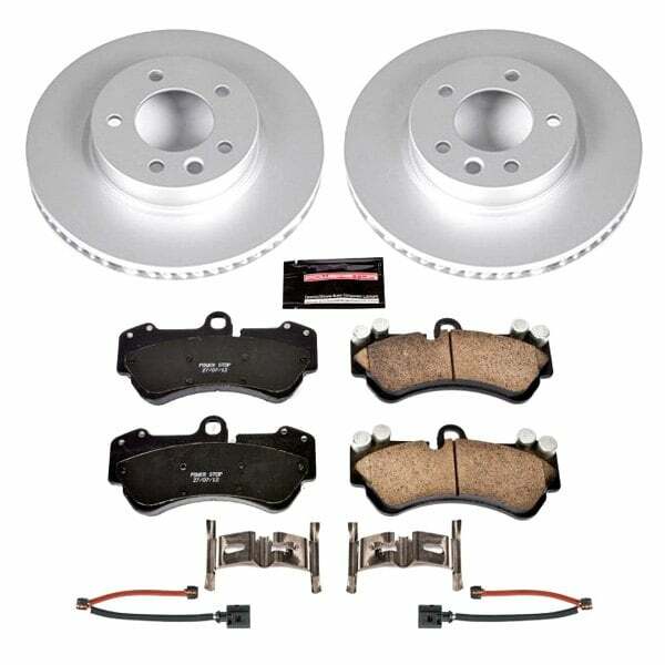 Power Stop 04-06 Porsche Cayenne Front Z23 Evolution Sport Coated Brake Kit - CRK4554