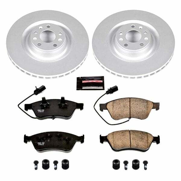 Power Stop 09-11 Audi A6 Quattro Front Z23 Evolution Sport Coated Brake Kit - CRK4570