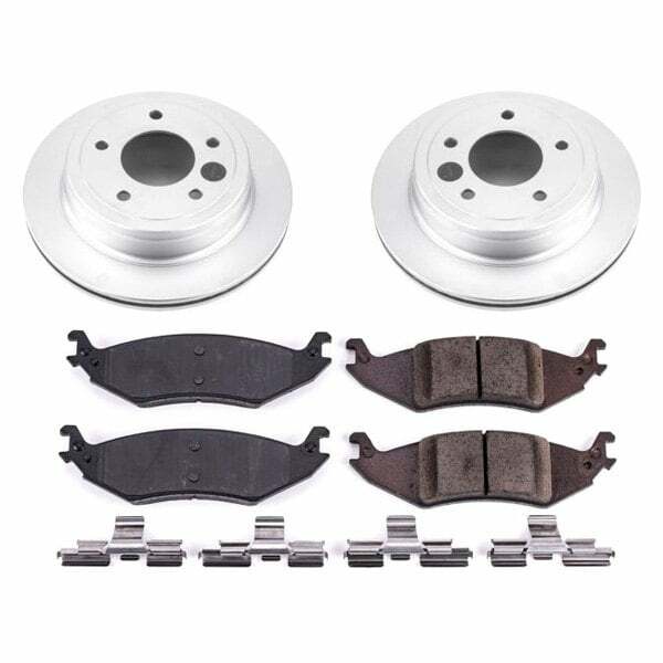Power Stop 04-06 Ford E-150 Rear Z17 Evolution Geomet Coated Brake Kit - CRK4579