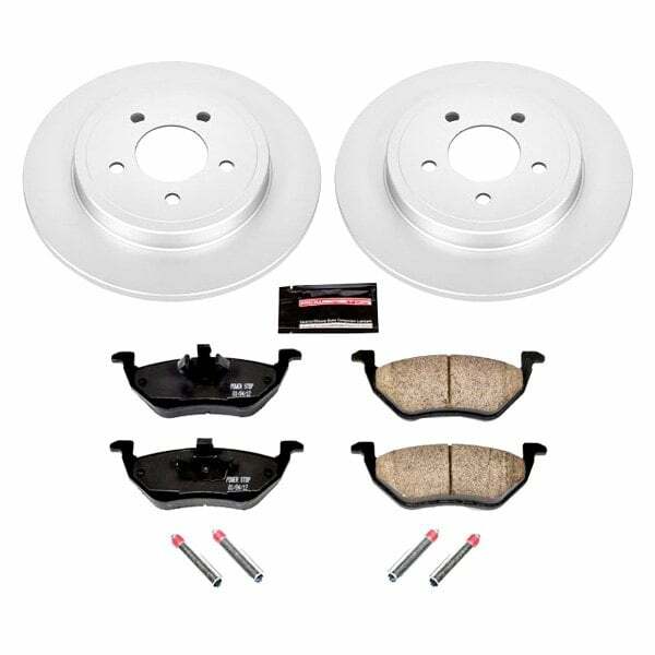 Power Stop 05-08 Ford Escape Rear Z17 Evolution Geomet Coated Brake Kit - CRK4585