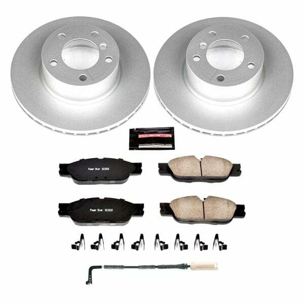 Power Stop 2006 BMW 325xi Front Z23 Evolution Sport Coated Brake Kit - CRK4589