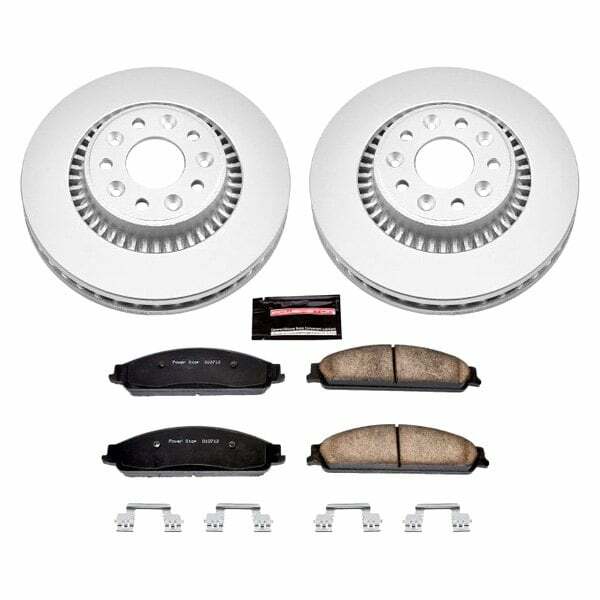 Power Stop 05-07 Ford Five Hundred Front Z17 Evolution Geomet Coated Brake Kit - CRK4599