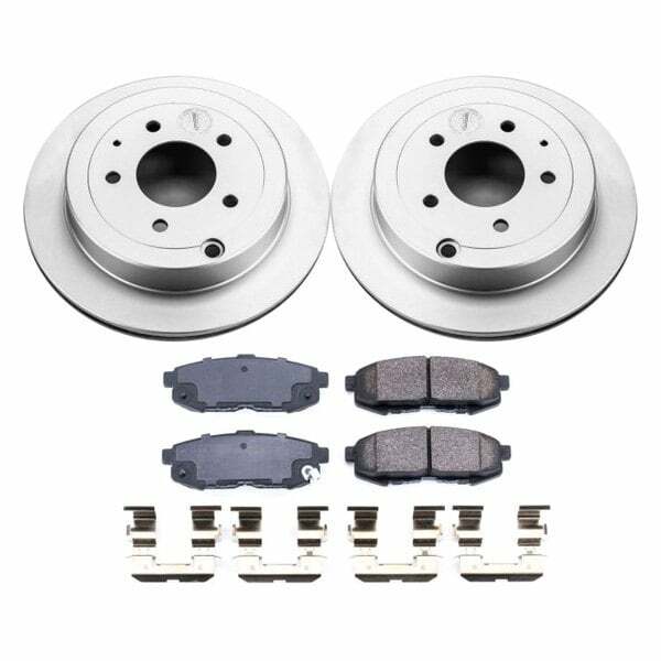 Power Stop 04-06 Mazda MPV Rear Z17 Evolution Geomet Coated Brake Kit - CRK4601
