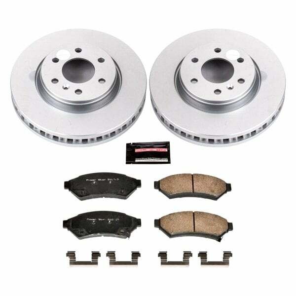 Power Stop 06-07 Buick Terraza Front Z17 Evolution Geomet Coated Brake Kit - CRK4602