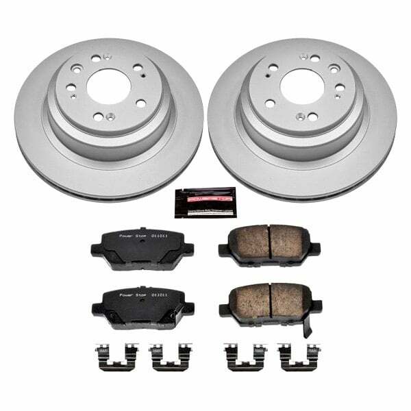 Power Stop 05-12 Acura RL Rear Z17 Evolution Geomet Coated Brake Kit - CRK4605