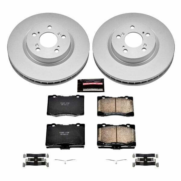 Power Stop 05-12 Acura RL Front Z17 Evolution Geomet Coated Brake Kit - CRK4606